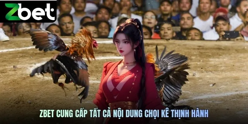 ZBET cung cấp tất cả nội dung chọi kê thịnh hành